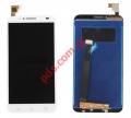 Set LCD Display White (OEM) Alcatel OT 6037, 6037Y,6037K, One touch idol 2 with touch screen digitizer