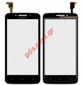 External glass (OEM) with touch Huawei Ascend Y511 Black