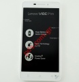 Complete set LCD (OEM) Lenovo Vibe P1m White Front cover with touch screen digitizer and display