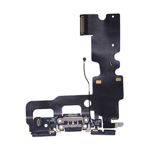 Flex cable (OEM) iPhone 7 (4.7) Charge system connector system Black