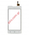      (OEM) Lenovo A1000 White    Glass Capacitive sensor digitizer