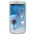We buy Cracked LCD Samsung Galaxy S3 i9300 with broken glass but working Display with touch scrren digitizer