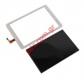 Set LCD (OEM) White Huawei Mediapad T1 10 Pro T1-A21, T1-A21L Touch screen digitizer and Display