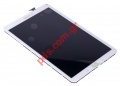Γνήσια οθόνη σετ White Samsung SM-T560N Galaxy Tab E 9.6 WiFi σε λευκό χρώμα