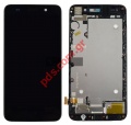   LCD (OEM) Huawei Y6 Honor (4A in China) Black    (with Frame front cover touch screen digitizer)