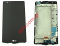 Original set LCD LG K220 X Power Black front cover with touch screen and LCD display