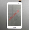 Εξωτερικό τζάμι με αφή (OEM) White ASUS MeMO Pad 7 K013 (ME176 ME176C ME176Cx) Tablet σε λευκό χρώμα Touchscreen digitizer.