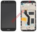 Set LCD (OEM) Huawei G7 Plus Black (Display unit LCD + touch screen with frame)