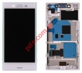    White Sony Xperia X Compact F5321    (Full Front cover with LCD Display + Touch Screen)