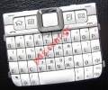 Original keypad Nokia E71 Danisch/Norwegian (White) 