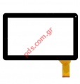     TURBO X DI-1032 Black Replacement for 10.1 inch Android Tablet PC Digitizer Glass Capacitive Touch Screen Panel 