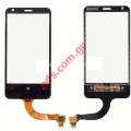 Touch screen panel (OEM) Nokia Lumia 620 with digitizer Gorilla Glass 2 with frame cover