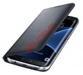    Samsung Galaxy S7 G930F Black Flip Wallet Diary    BOX (LIKE ORIGINAL)