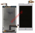 Set LCD (OEM) ZTE Kis 3 MAX V830W White (Display + Touch Screen Digitizer panel)