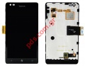  complete set (OEM) Nokia Lumia 900 (Front Cover, Display, Touch Screen, Display Glass).