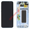   LCD  Blue Samsung SM-G955 Galaxy S8+ Plus    (  )