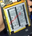 Original battery Nokia 3 DUAL (HE319) Lion 2630mah INTERNAL (DIFFICULT PART) Same HE330 Type 2018 ORIGINAL