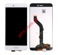   (OEM) White LCD Huawei P8 Lite 2017 (+Touch Screen + Display Glass)   .