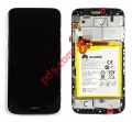 Original Complete Display LCD Huawei G8 (RIO-L01) Frame with Touchscreen digitizer and Battery 