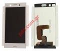 Original set LCD Silver Sony G8441 Xperia XZ1 Compact (Touch screen and Display)