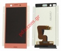 Original set LCD Pink Sony G8441 Xperia XZ1 Compact (Touch screen and Display)
