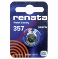 Battery Renata SR44W 357 1.55V Silver Oxide