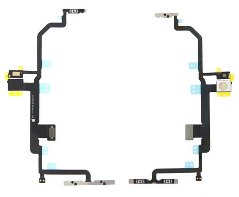 Power Key Flex Cable (OEM) Apple Iphone 8 Plus Side, Volume up/down, Back camera Flash