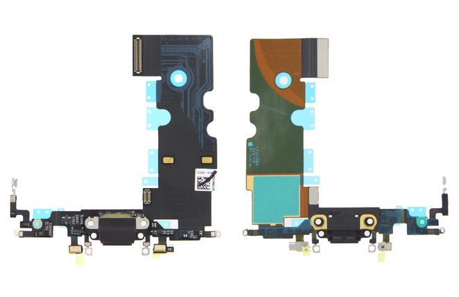  Flex Cable (OEM) Black iPhone 8 (4.7) A1863 Charging port    Black