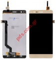 Display set (OEM) Gold Lenovo A7020 Vibe K5 Note Touch with digitizer.