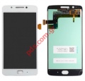  set (OEM) White Motorola G5 Plus XT1684    Display Touch screen with digitizer