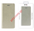 Case Flip Book Samsung J330F Galaxy J3 (2017) Wallet Diary Gold