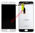 Set LCD (OEM) White Meizu M3 Note (L681H) LCD + touch screen with Digitizer