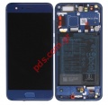 Original Complete set LCD Blue Huawei Honor 9 Premium (STF-L19) Display +Touchscreen+Battery.