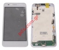 Original set LCD Huawei Y3 II 4G White (LUA-L21) Front frame LCD + Touch Unit 4G version