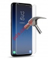 Tempered glass film Samsung Galaxy S9 Plus (SM-G965) Clear Curved 0,25mm Clear.