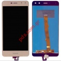 Display set (OEM) Gold Huawei Y6 (2017) MYA-L41 Touch screen with digitizer