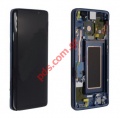    LCD Blue Samsung SM-G960 Galaxy S9 BOX    front cover with display touch screen digitizer ORIGINAL SVP BOX