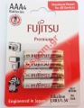   Fujitsu AAA PREMIUM LR03 PACK 4 PCS (1.5V - Type AAA / LR03 Pack of 4 pcs)