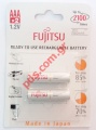   Fujitsu AAA Nimh 750mah Japan (1 PCS) BLISTER 2 PCS