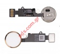 Καλωδιοταινία (OEM) iPhone 7 PLUS (5.5) Home Gold για το χρυσό χρώμα with flex cable.