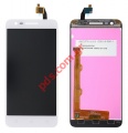 Display set (OEM) White Lenovo C2 K10a40 LCD with touch screen 
