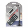    Digital USB TV Tuner USB Dongle TV Tuner DVB-T Receiver MPEG-4 incl. 28 dB DVB-T antenna