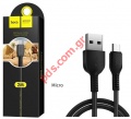 Data Cable USB Hoco X20 MICROUSB (2 METER) Black 