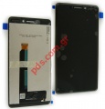 Original set LCD NOKIA 6.1 (2018) TA-1043 FHD IPS Black Display with touch screen digitizer