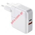   2  USB (1 TYPE-C+1 USB) 3A/29W BOX Travel charger Charger 