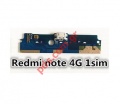   Board Xiaomi Redmi Note (4g) 1 SIM MicroUSB Charging connetor port