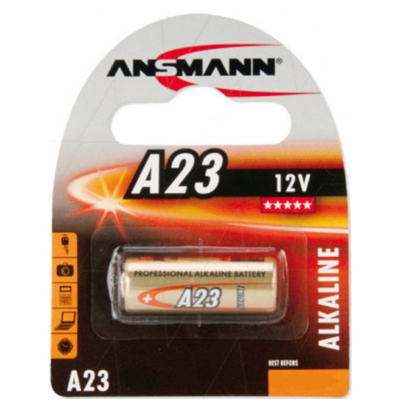 Alkaline Battery Ansmann A23 12V LR23A Blister