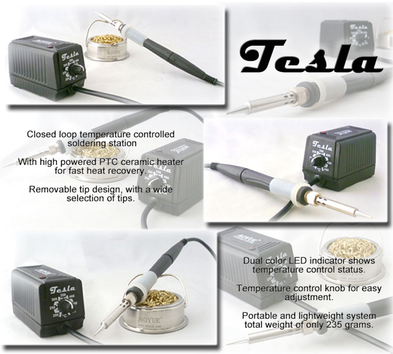   Aoyue 463 Tesla 75 Watt Soldering station