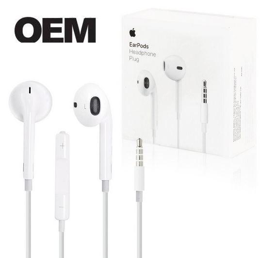  EarPods (OEM) iPhone MNHF2ZM/A 3.5mm Jack Stereo 6s (1472) Blister