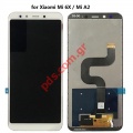 Set LCD (OEM) White Xiaomi Mi A2 (5.99 inch) Global version Display with Touch Screen Digitizer